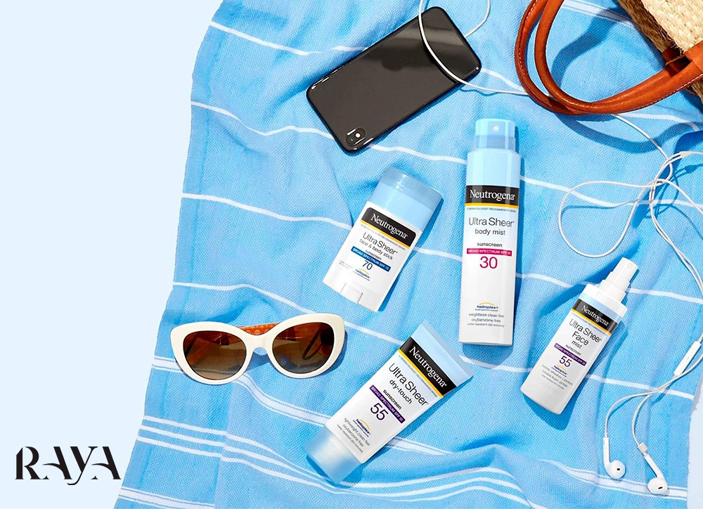 ضد آفتاب استیکی صورت و بدن اولترا شیر نوتروژینا با SPF 70 ضد آب Ultra Sheer Face & Body Stick Sunscreen Broad Spectrum SPF 70